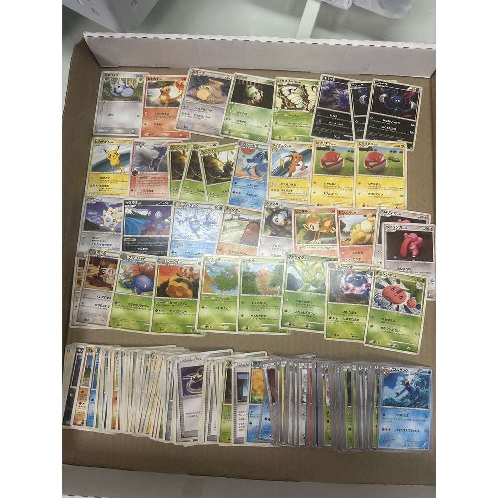 Stack of mid era japanese pokemon cards 2000s , XY, Black and white, etc, DMG
